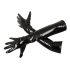 Guanti lucidi Black Level (nero) - M