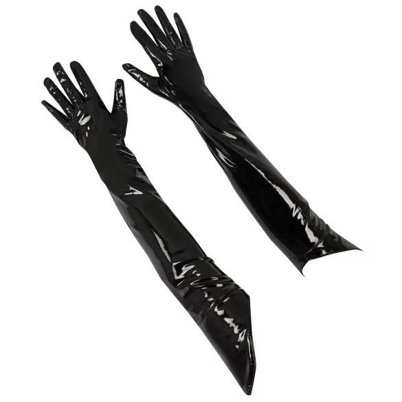 Black Level - guanti lunghi in vinile - nero - L