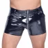 Black Level - boxer uomo vinile tasca laterale nero