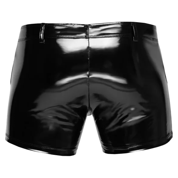Black Level - boxer uomo vinile tasca laterale nero - M