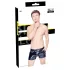 Black Level - boxer uomo vinile tasca laterale nero - XL