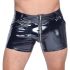 Black Level - short in pelle con tasche laterali (nero) - 2XL