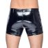 Black Level - short in pelle con tasche laterali (nero) - 2XL