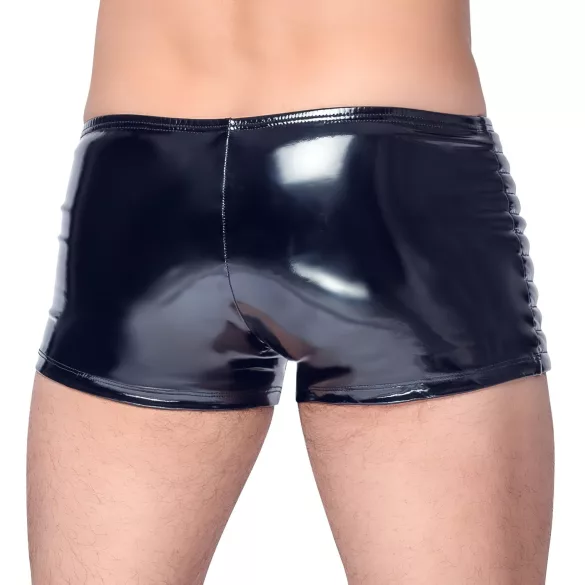 Black Level - boxer uomo con cerniera - nero