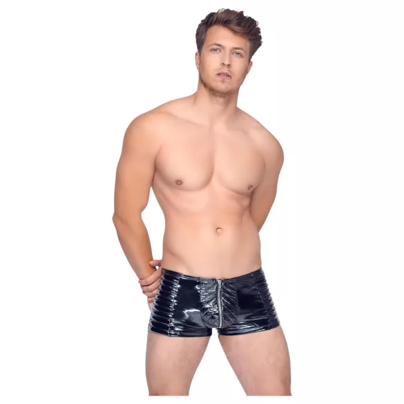 Black Level - boxer uomo con cerniera - nero - M