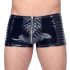 Black Level - Pantaloncini da Uomo con Cerniera (Neri) - L