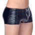 Black Level - Pantaloncini da Uomo con Cerniera (Neri) - L