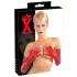 LATEX - guanti lunghi unisex - rosso - M