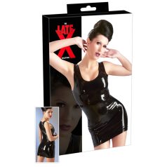 LATEX - minidress senza maniche - nero - S