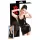 LATEX - minidress senza maniche - nero - L