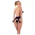 Slip da donna Late X completamente aperto (nero, taglia S-L)