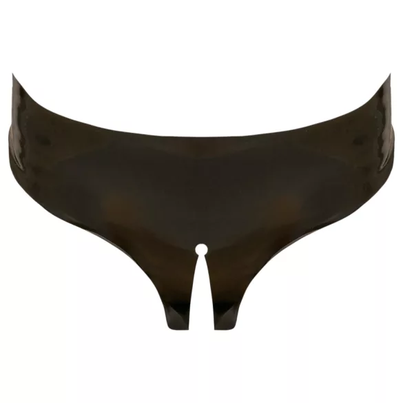 Slip da donna Late X completamente aperto (nero, taglia S-L)