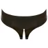 Slip da donna Late X completamente aperto (nero, taglia S-L)
