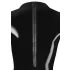 LATEX - body donna maniche lunghe - nero - M