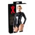 Body in latex a maniche lunghe da donna (nero) - L