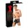 Latex - boxer con guaina fallica (nero)