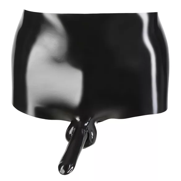 LATEX - boxer con guaina fallica - nero - L/XL