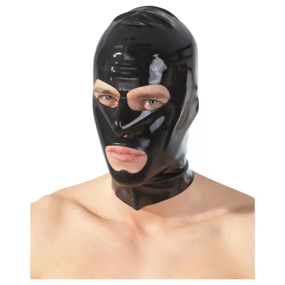 Maschera per fellatio Late X (nera)