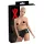 Mutandine da donna Late X con preservativo vaginale (nere)