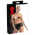 LATEX - slip donna con preservativo interno - nero - M