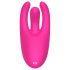 Mrow - Vibratore trifacciale ricaricabile per clitoride (rosa)