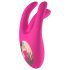 Mrow - Vibratore trifacciale ricaricabile per clitoride (rosa)