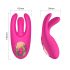 Mrow - Vibratore trifacciale ricaricabile per clitoride (rosa)