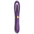 Funny Me Dual - vibratore 2in1 con lingua ricaricabile - silicone viola