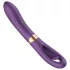 Funny Me Dual - vibratore 2in1 con lingua ricaricabile - silicone viola
