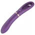 Funny Me Dual - vibratore 2in1 con lingua ricaricabile - silicone viola