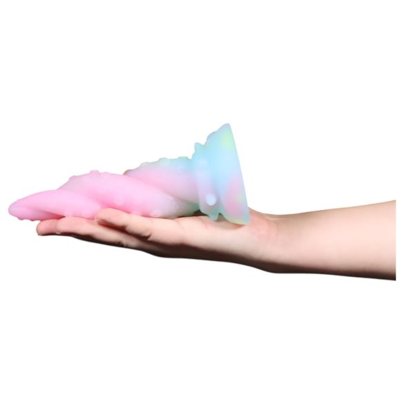 OgazR Kraken - dildo tentacolo ritorto 18 cm (arcobaleno)
