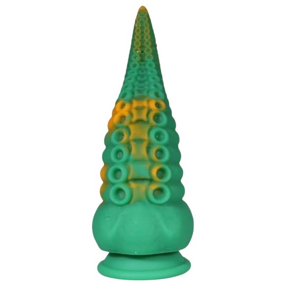 OgazR Octopuss - Dildo Tentacolo 21 cm (verde-giallo)