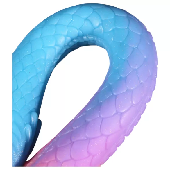 OgazR XXL Eel - dildo anale fosforescente - 47 cm rosa