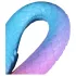 OgazR XXL Eel - dildo anale fosforescente - 47 cm rosa