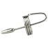 DeepRing - dilatatore ad anello in metallo - 9 cm (argento)