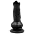 Animalorny - dildo animale cane - 12 cm nero