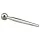 FukR - dilatatore uretrale metallico a sfera - 8 cm argento