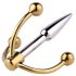 Urethralplay - dilatatore in metallo con ancora - 4,5cm (argento)