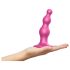 Strap-on-me Perle S - dildo perlato con ventosa (rosa)