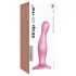 Strap-on-me Curvy M - dildo ondulato con ventosa (rosa)