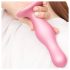 Strap-on-me Curvy M - dildo ondulato con ventosa (rosa)