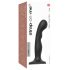 Strap-on-me - dildo curvo con ventosa - nero - taglia S