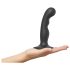 Strap-on-me - dildo curvo con ventosa - nero - taglia S