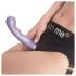 Strap-on-me P&G S - dildo curvo con ventosa - silicone viola