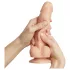 Strap-on-me - dildo doppio strato con ventosa - colore naturale - taglia M
