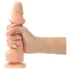 Strap-on-me - dildo doppio strato con ventosa - colore naturale - taglia M