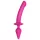 Strap-on-me Switch Semi-Realistic XXL - dildo 2 in 1 (rosa)