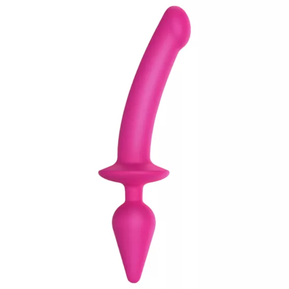Strap-on-me Switch Semi-Realistic XXL - dildo 2 in 1 (rosa)