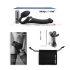 Strap-on-me - vibratore strap-on onde d’aria - M - silicone nero