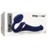 Strap-on-me S - dildo con cintura, vibratore a onde d’aria - (blu)